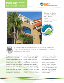 SERF - Cooley Law School