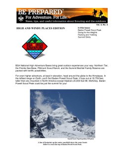 high and windy places edition