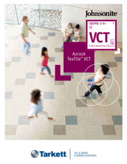 Azrock TexTile&trade; VCT