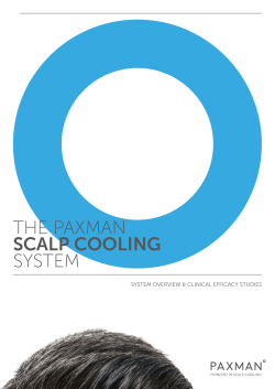 the paxman scalp cooling system