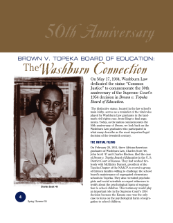 Brown v. Topeka Board of Education