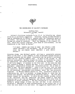 The Unseemliness of Calisto`s Toothache