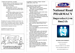 account leaflet forFeb15 reproductive health.pub