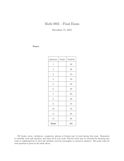 exam 3