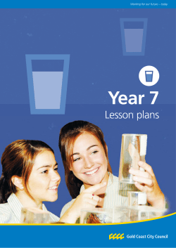 Year 7 - City of Gold Coast