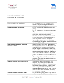 Educator Guide - Math Mess