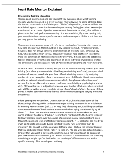 Heart Rate Monitor Explained