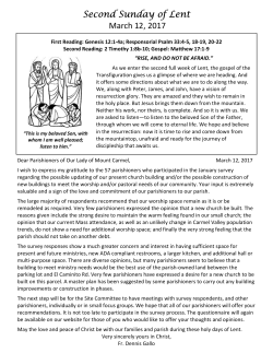 3_12_2017_ Sunday - Copy.pub - Our Lady of Mount Carmel