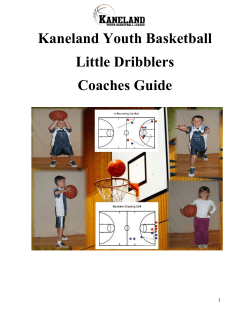 Kaneland Youth Basketball Little Dribblers Coaches Guide