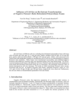 Influence of Cell Size on Re-Entrant