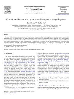 Chaotic oscillations and cycles in multi