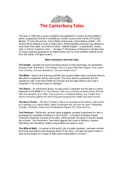 The Canterbury Tales