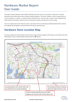 Hardware Market Report User Guide