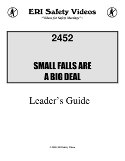 2452 Leader`s Guide