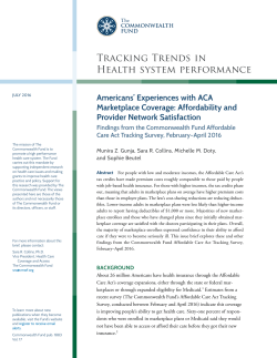 Issue Brief - The Commonwealth Fund