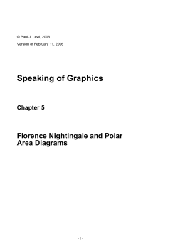 Chapter 5 Nightingale and Polar Area Diagrams