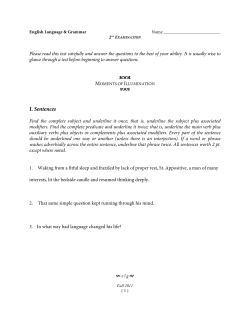 2nd test F2011