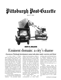 Eminent domain - Institute for Justice