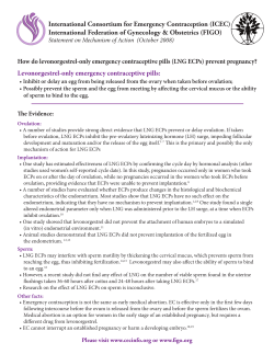 International Consortium for Emergency Contraception (ICEC