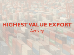 highest value export