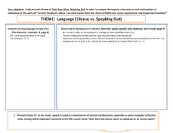 Their eyes were watching god G O summer assigment