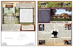 Spring 2010 - Cheff Therapeutic Riding Center