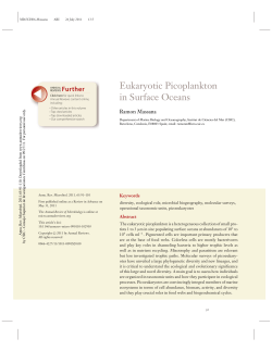 Eukaryotic Picoplankton in Surface Oceans - ICM-CSIC