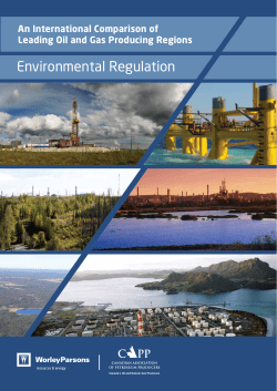Environmental Regulation - Canadian Association of Petroleum
