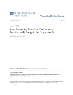 Sister Justina Segale and the New Woman