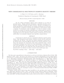 new cosmological solutions in massive gravity theory