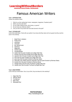 Famous American Writers