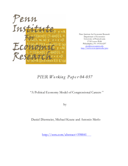 04-037 - UPenn Econ - University of Pennsylvania