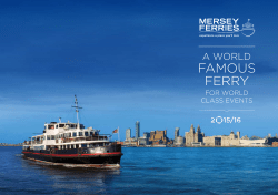 Brochure - Mersey Ferries