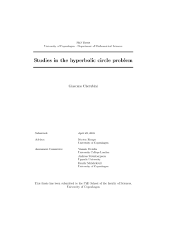 Studies in the hyperbolic circle problem