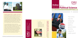 Political Science - Central Michigan University