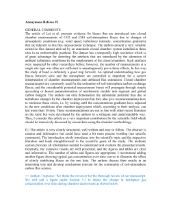 Anonymous Referee #1 GENERAL COMMENTS The article of Lai et