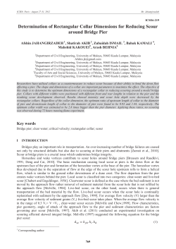 Determination of Rectangular Collar Dimensions for Reducing
