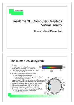 Realtime 3D Computer Graphics Virtual Reality