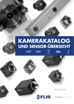 FLIR Machine Vision Product Catalog