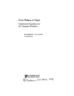 From Widgets to Digits - Blogs at UMass Amherst