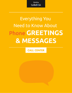 Thank you for calling mycompany. Please leave a message with