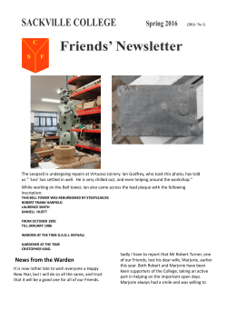 Friends` Newsletter