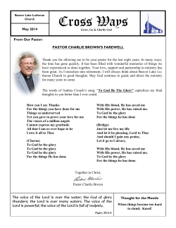 Cross Ways - Grow, Go and Glorify God!