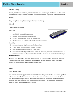 Making Noise Meeting - Girl Guides of Canada.