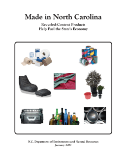 Made in North Carolina