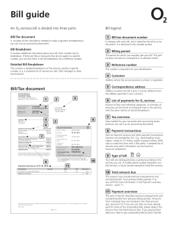 Bill guide