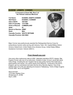 MAJ Eugene Joseph Conner