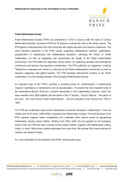 Mathematical reasoning is the foundation of our civilization