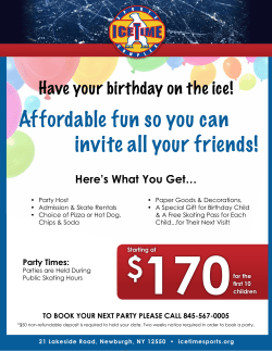 Affordable fun so you can invite all your friends!