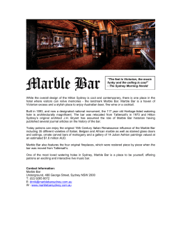 About Marble bar